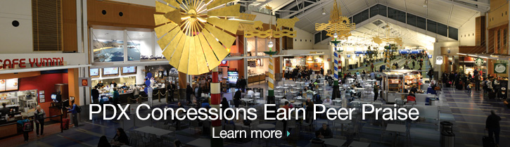 PDX Concessions Earn Peer Praise